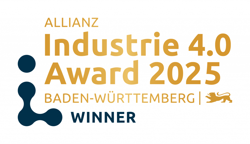 Logo des Allianz Industrie 4.0 Awards Baden-Württemberg 2025